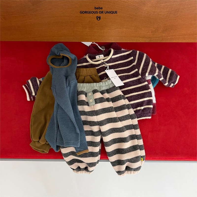 Bebe Town Striped Pants by Go;u for Baby - view 5