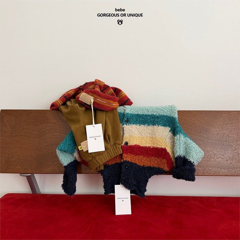 Bebe Colorful Cardigan by Go;u for Baby - view 4