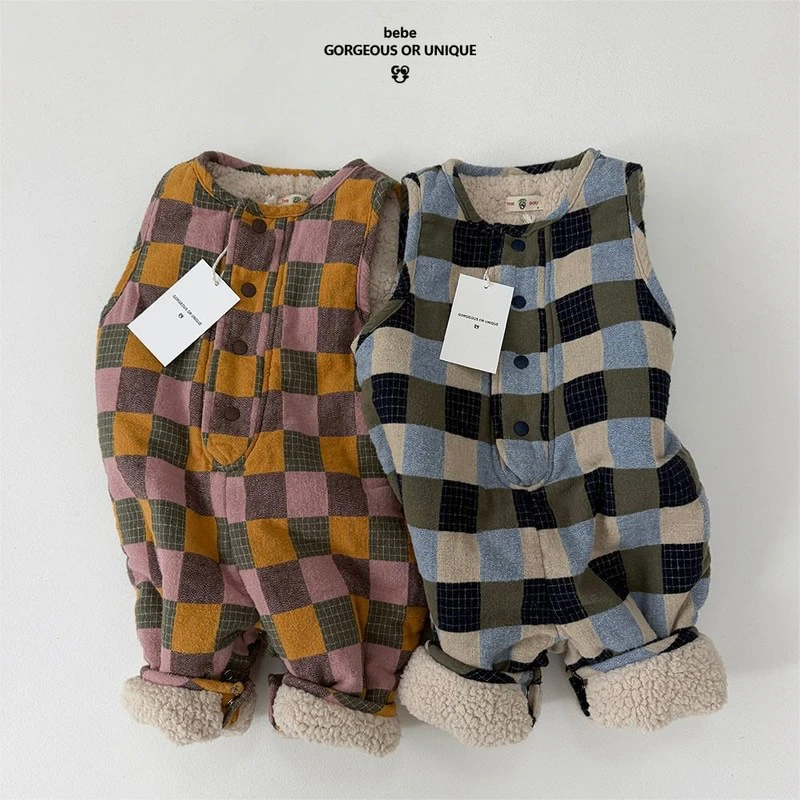 Bebe Square Overalls by Go;u for Baby - view 1
