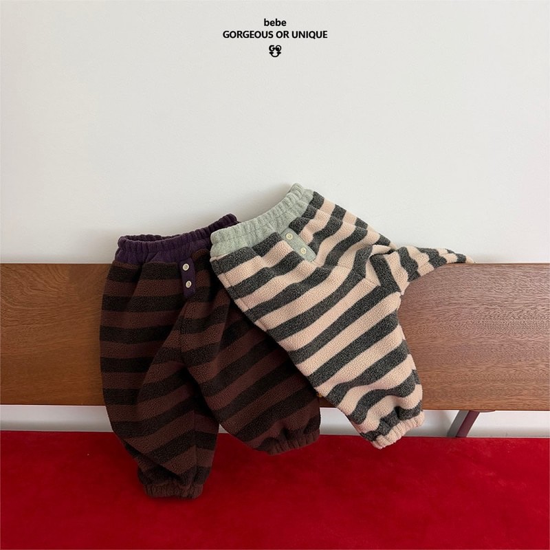 Bebe Town Striped Pants by Go;u for Baby - view 11