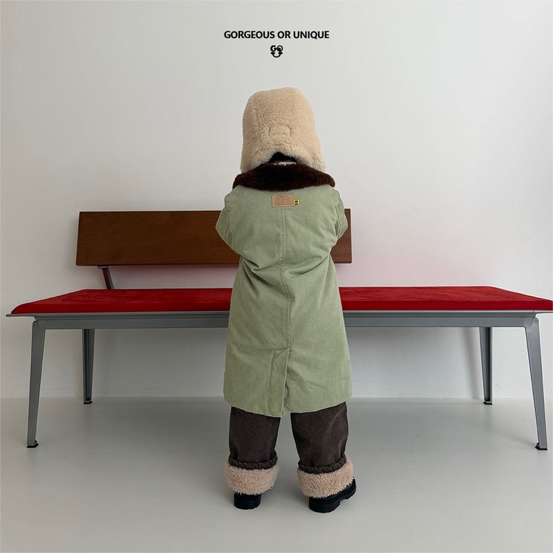 Stylish Easy Long Coat by Go;u for Child - view 12