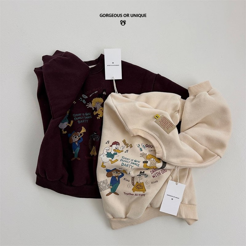 Cartoon Sweatshirt by Go;u for Child - view 1