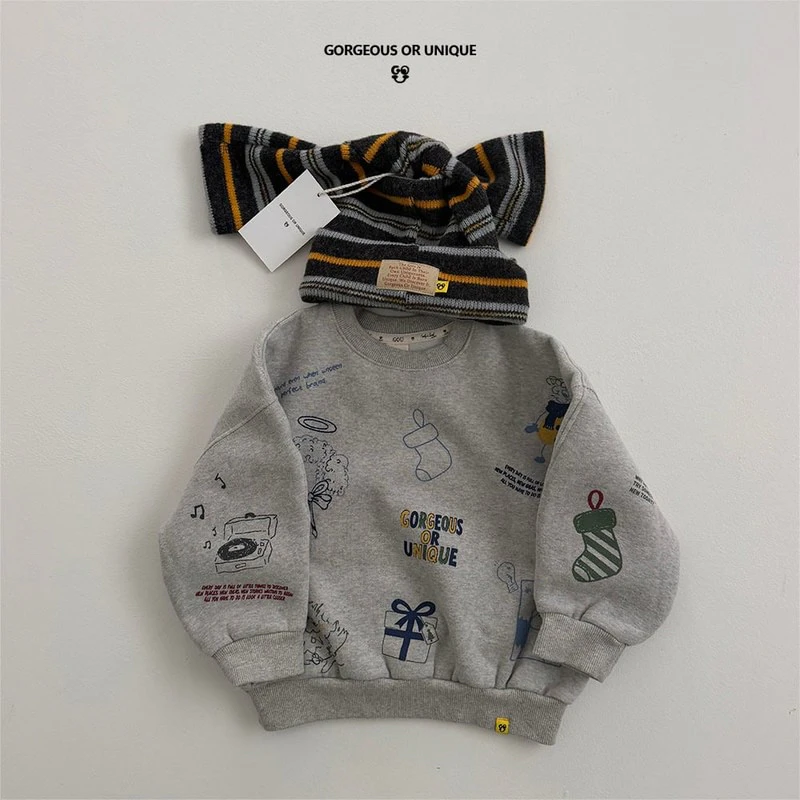Christ Sweatshirt by Go;u for Child - view 4