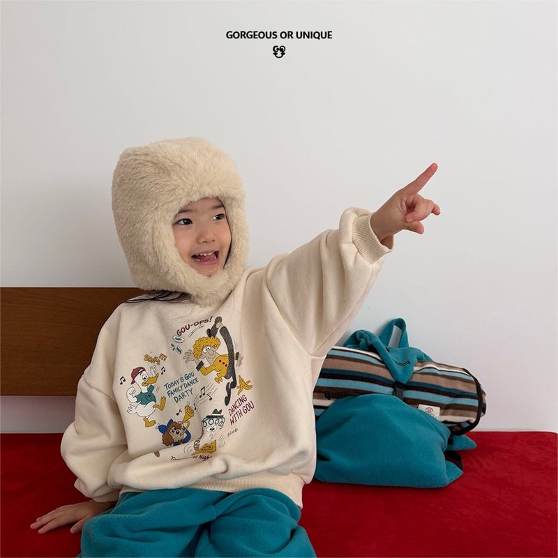 Cartoon Sweatshirt by Go;u for Child - view 3