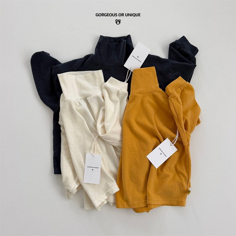 Cozy Mock Neck Tee by Go;u for Child - view 1