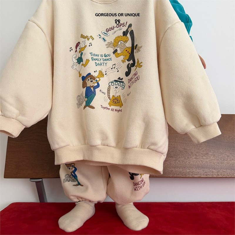 Cartoon Sweatshirt by Go;u for Child - view 5