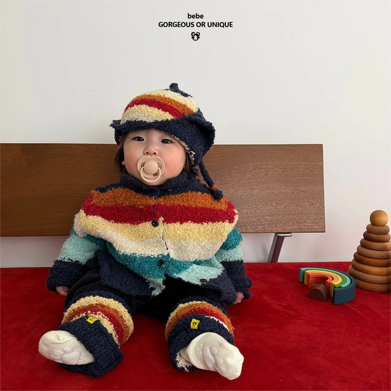 Colorful Beanie by Go;u for Child - view 10